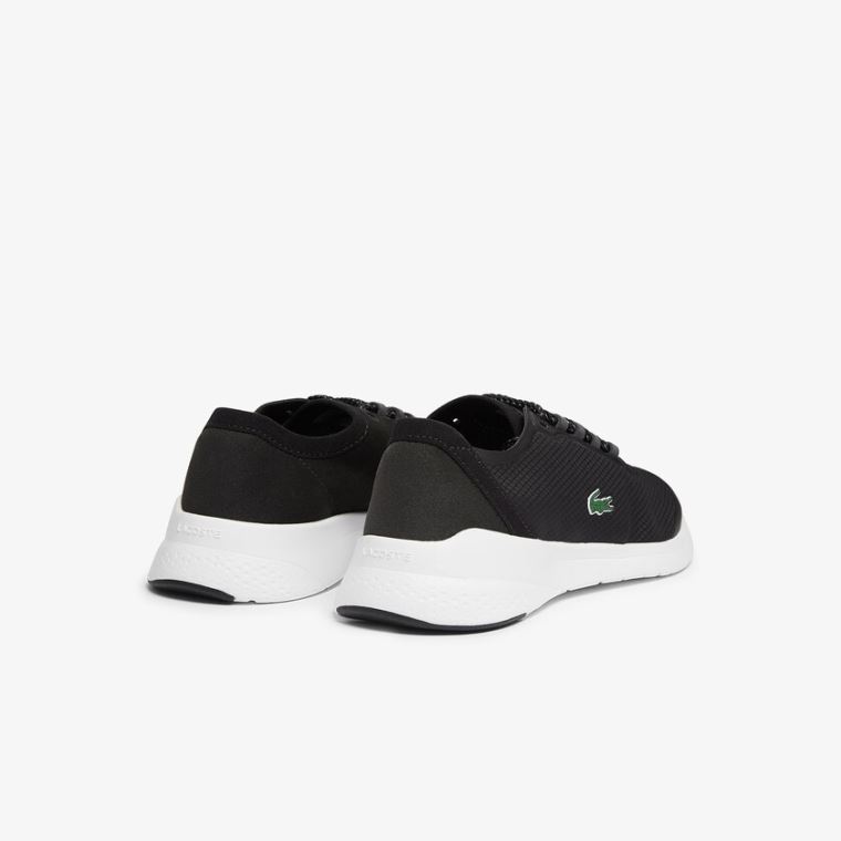 Lacoste LT Fit Szintetikus and Textil Sneakers Fekete Fehér | sEuZ8mjr