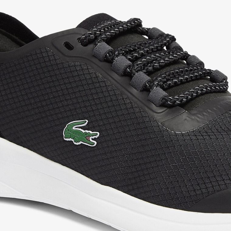 Lacoste LT Fit Szintetikus and Textil Sneakers Fekete Fehér | sEuZ8mjr