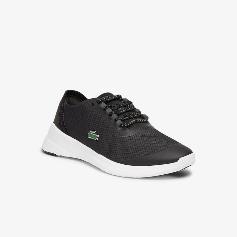 Lacoste LT Fit Szintetikus and Textil Sneakers Fekete Fehér | sEuZ8mjr