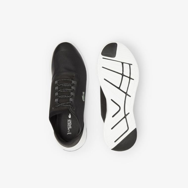 Lacoste LT Fit Textil Sneakers Fekete Fehér | 2st4qbAm