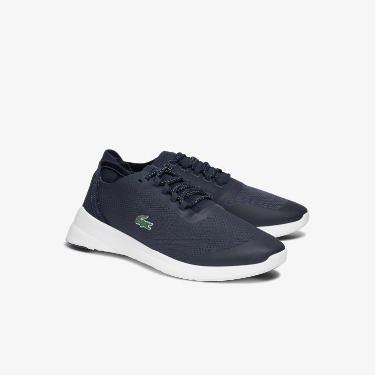 Lacoste LT Fit Textil Sneakers Sötétkék Fehér | gthWpNmD