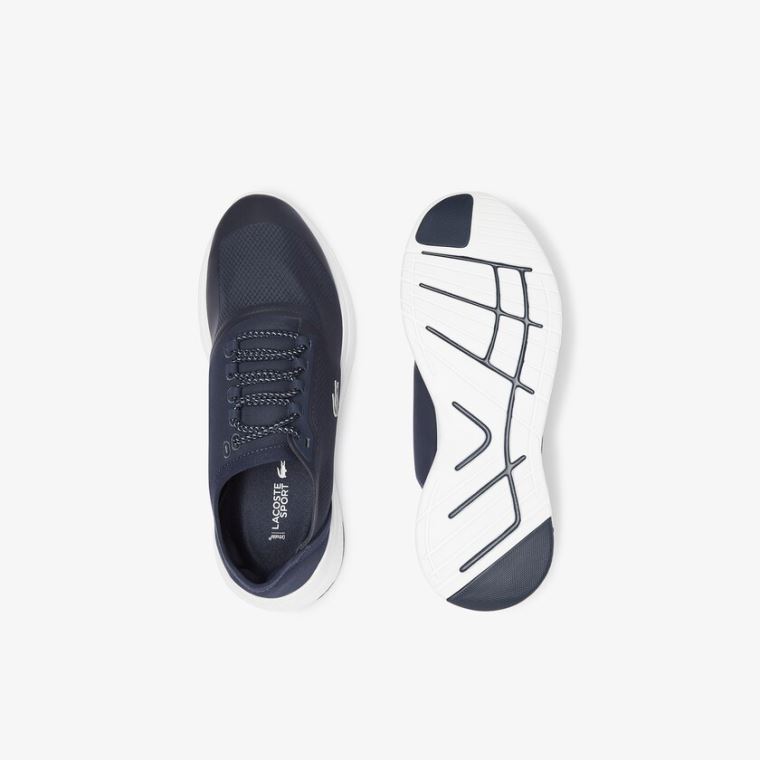 Lacoste LT Fit Textil Sneakers Sötétkék Fehér | gthWpNmD