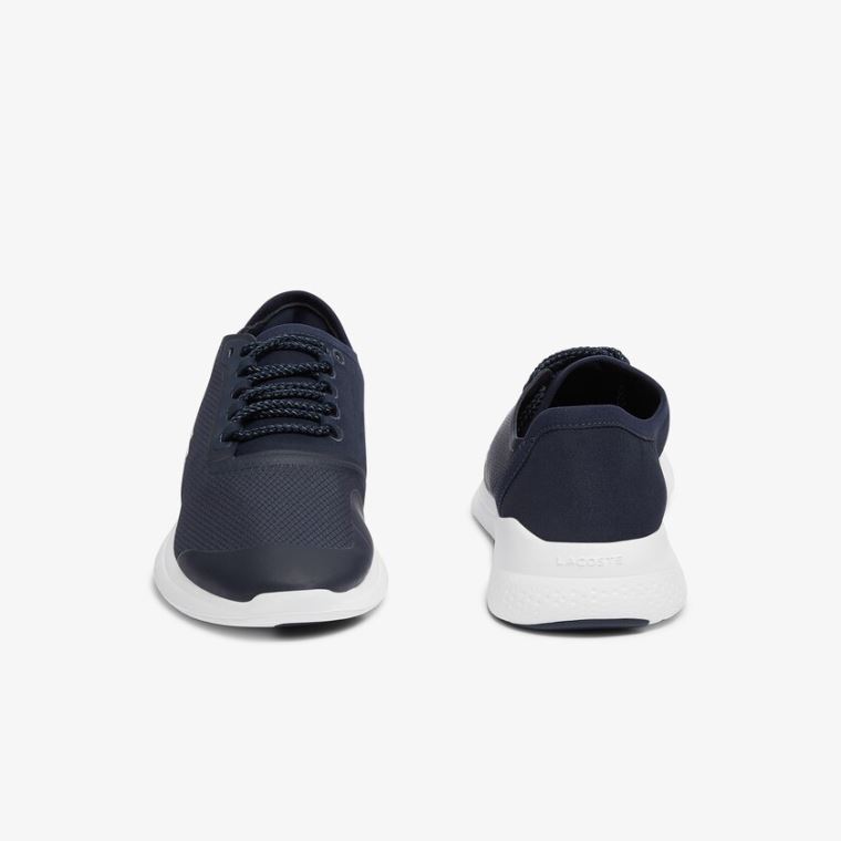 Lacoste LT Fit Textil Sneakers Sötétkék Fehér | gthWpNmD