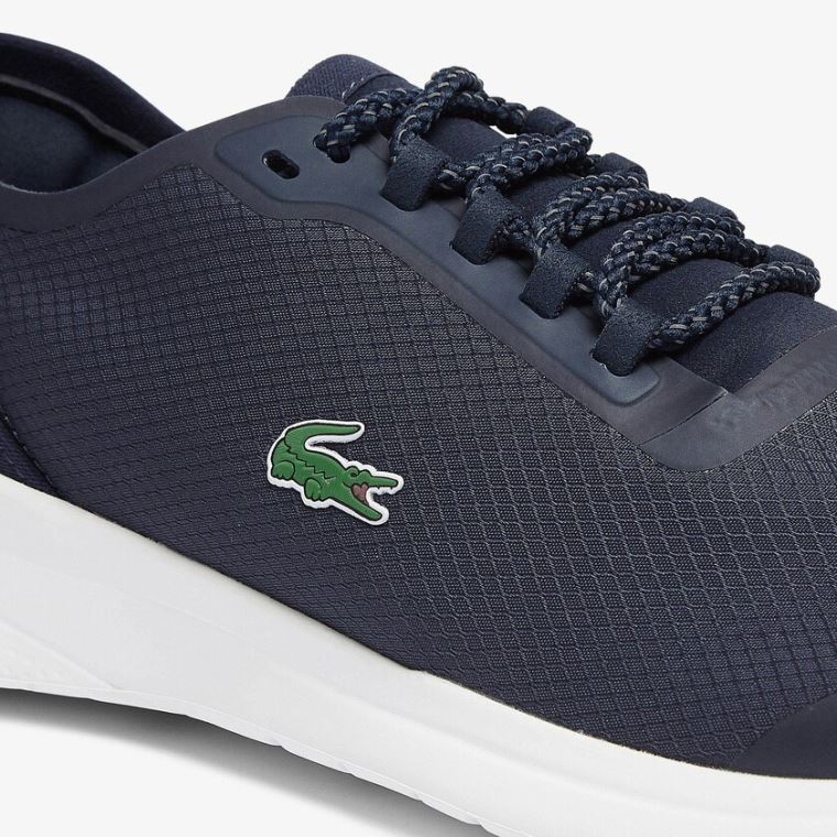 Lacoste LT Fit Textil Sneakers Sötétkék Fehér | gthWpNmD