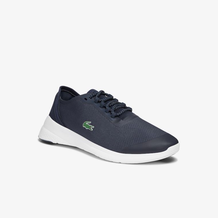 Lacoste LT Fit Textil Sneakers Sötétkék Fehér | gthWpNmD