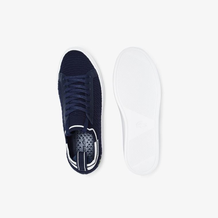 Lacoste La Piquée Textil Sneakers Sötétkék Fehér | 17eil0fq