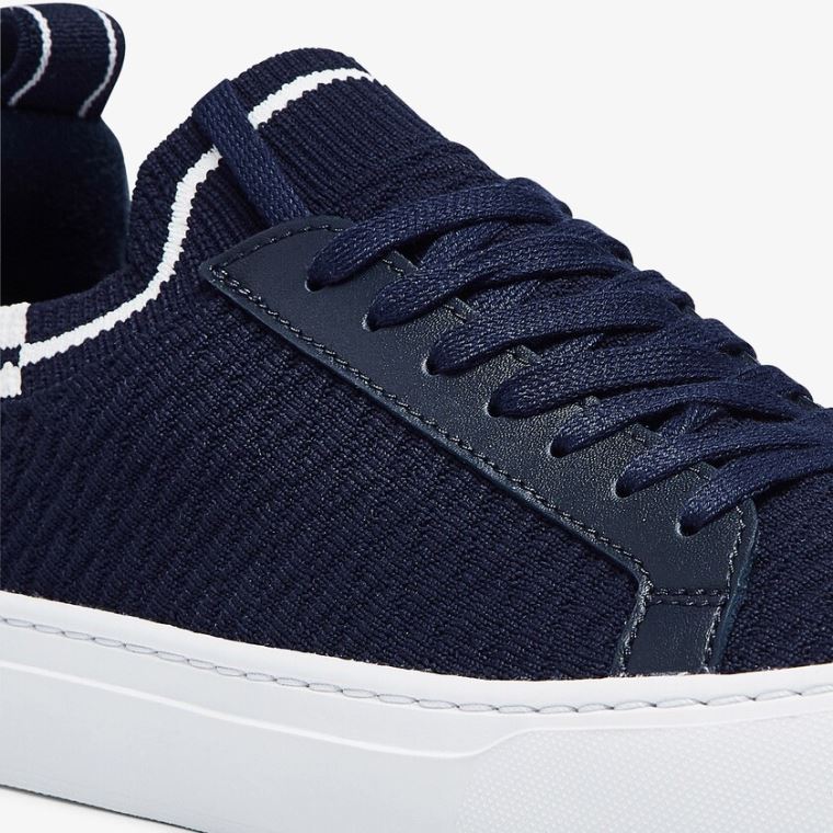 Lacoste La Piquée Textil Sneakers Sötétkék Fehér | 17eil0fq