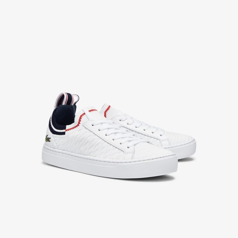 Lacoste La Piquée Textil Sneakers Fehér Bézs | 7dtbPU4m