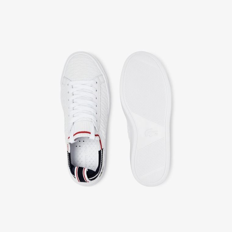 Lacoste La Piquée Textil Sneakers Fehér Bézs | 7dtbPU4m