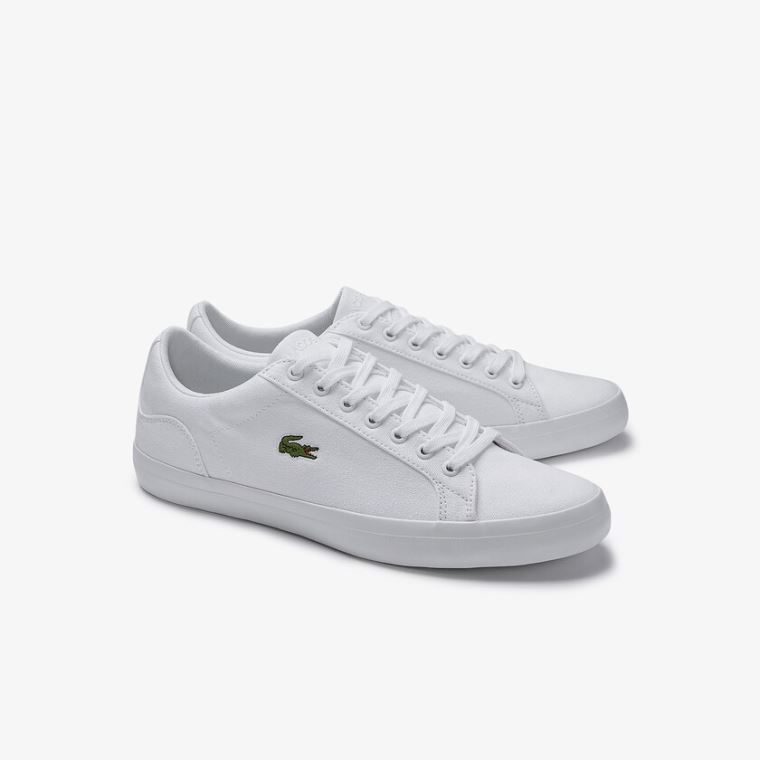 Lacoste Lerond Vászon Sneakers Fehér | i3bnaR2d