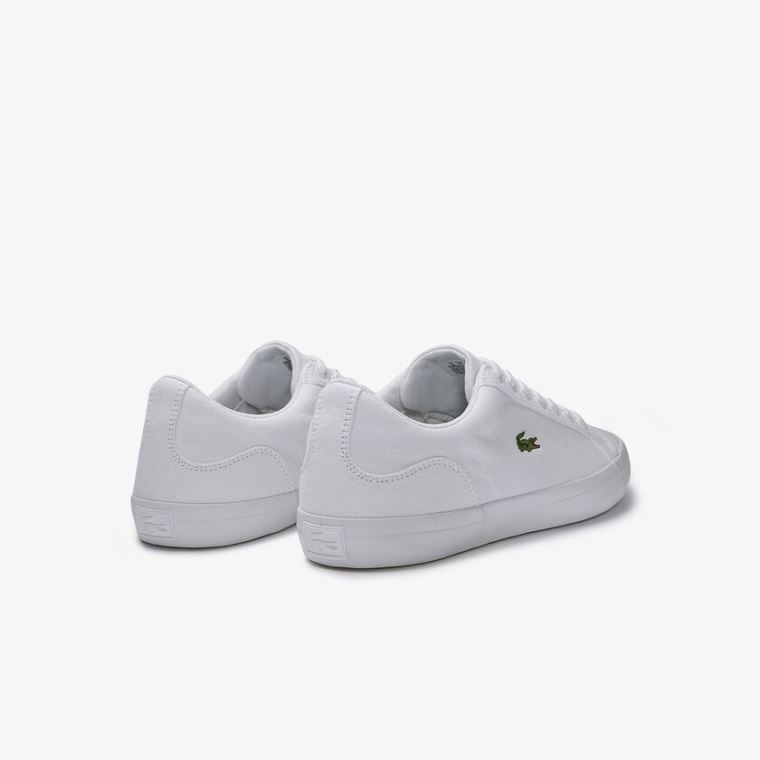 Lacoste Lerond Vászon Sneakers Fehér | i3bnaR2d