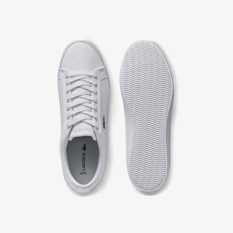 Lacoste Lerond Vászon Sneakers Fehér | i3bnaR2d