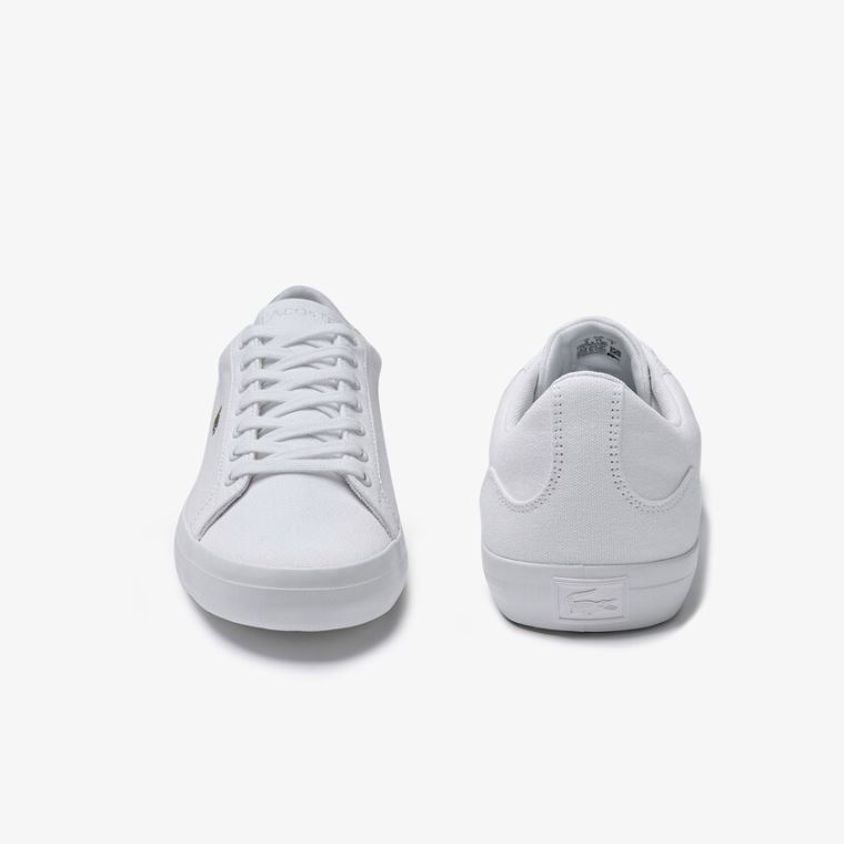 Lacoste Lerond Vászon Sneakers Fehér | i3bnaR2d