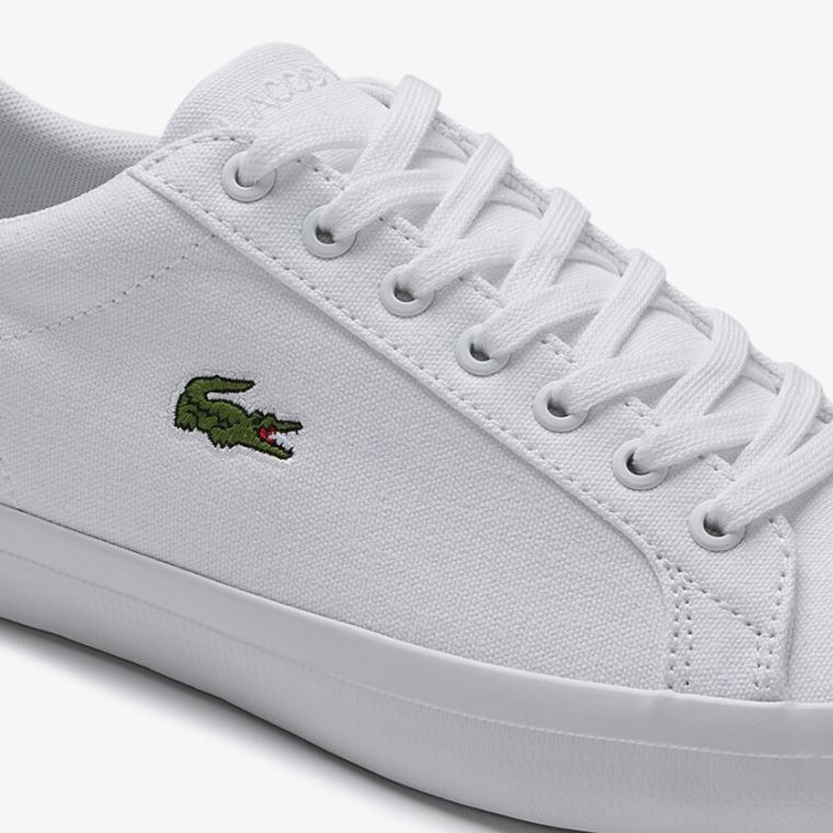 Lacoste Lerond Vászon Sneakers Fehér | i3bnaR2d