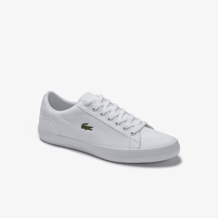 Lacoste Lerond Vászon Sneakers Fehér | i3bnaR2d