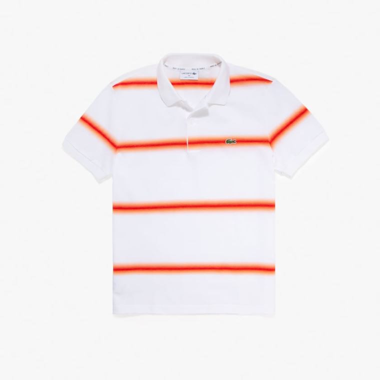 Lacoste Made in France Regular Fit Pamut Piqué Polo Shirt Szürke | x2FmfUCf