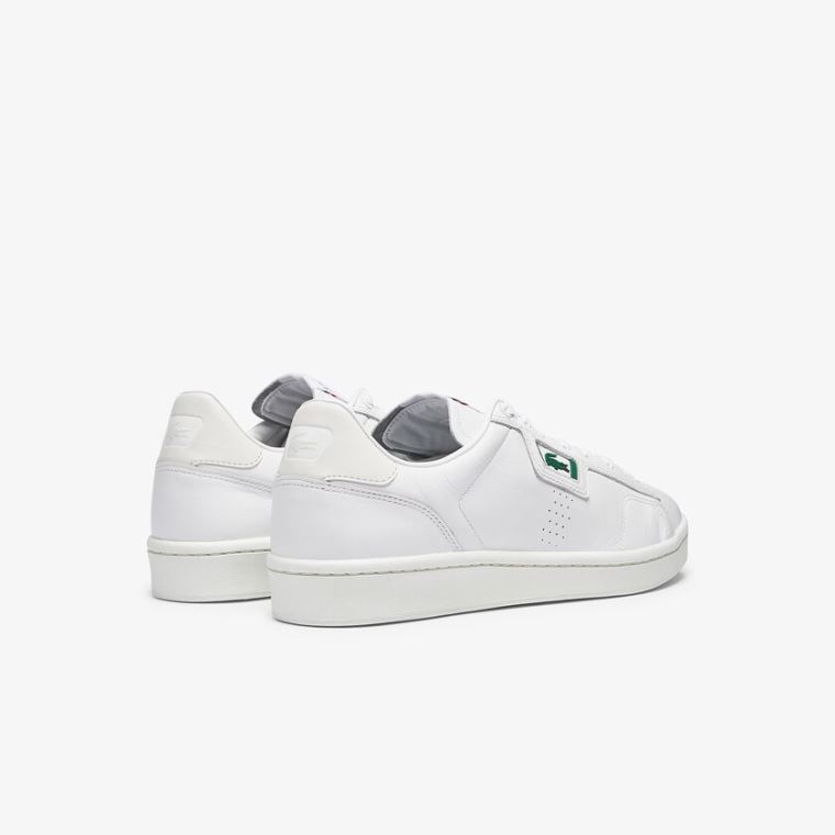 Lacoste Masters Classic Bőr Sneakers Fehér Szürke | 22NvYVeV