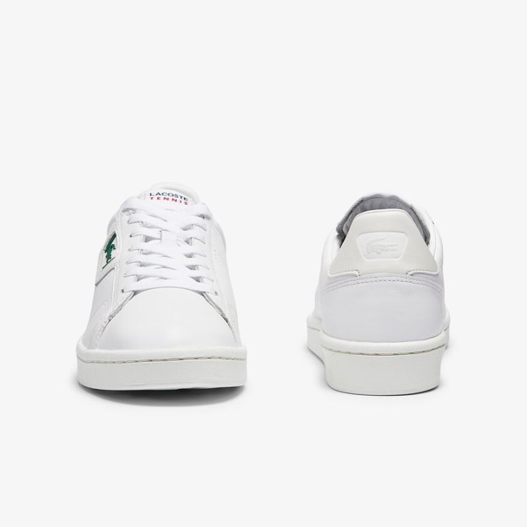 Lacoste Masters Classic Bőr Sneakers Fehér Szürke | 22NvYVeV