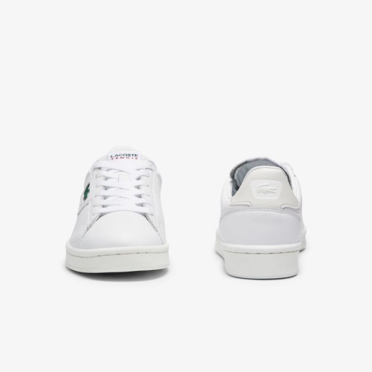 Lacoste Masters Classic Bőr Sneakers Fehér Szürke | RfRyEf7n