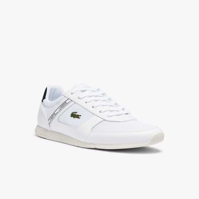 Lacoste Menerva Sport Textil and Bőr Sneakers Fehér | RoBGlveg