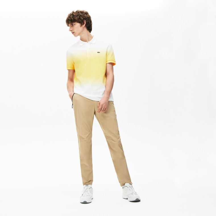 Lacoste Motion Ergonomic Pants Bézs | uGYJwMcS