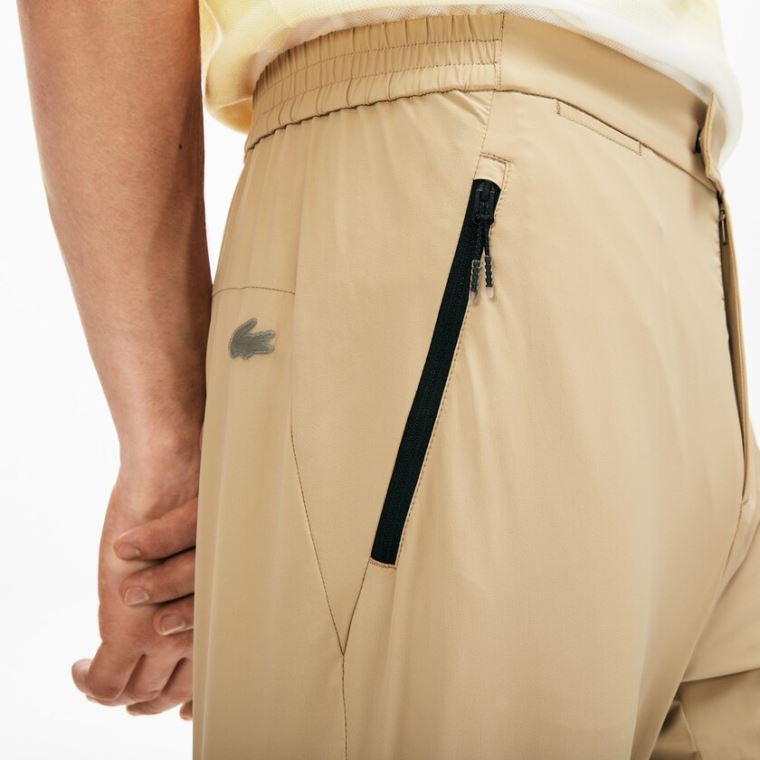 Lacoste Motion Ergonomic Pants Bézs | uGYJwMcS