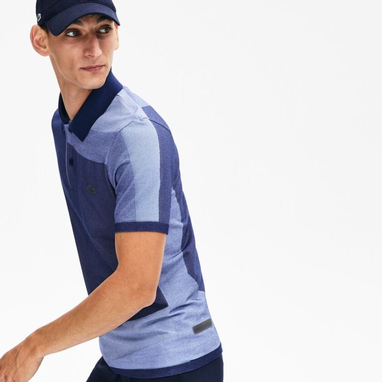 Lacoste Motion Ergonomic Polo Shirt Sötétkék Kék Lila | BP4nlvB4