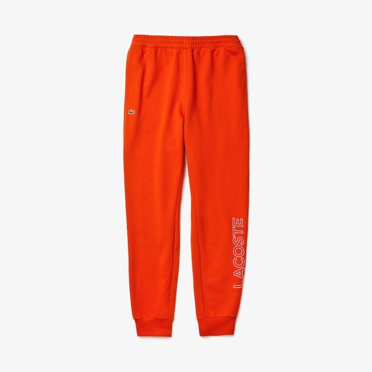 Lacoste Motion French Terry Pálya Pants Piros | QOWpYPko