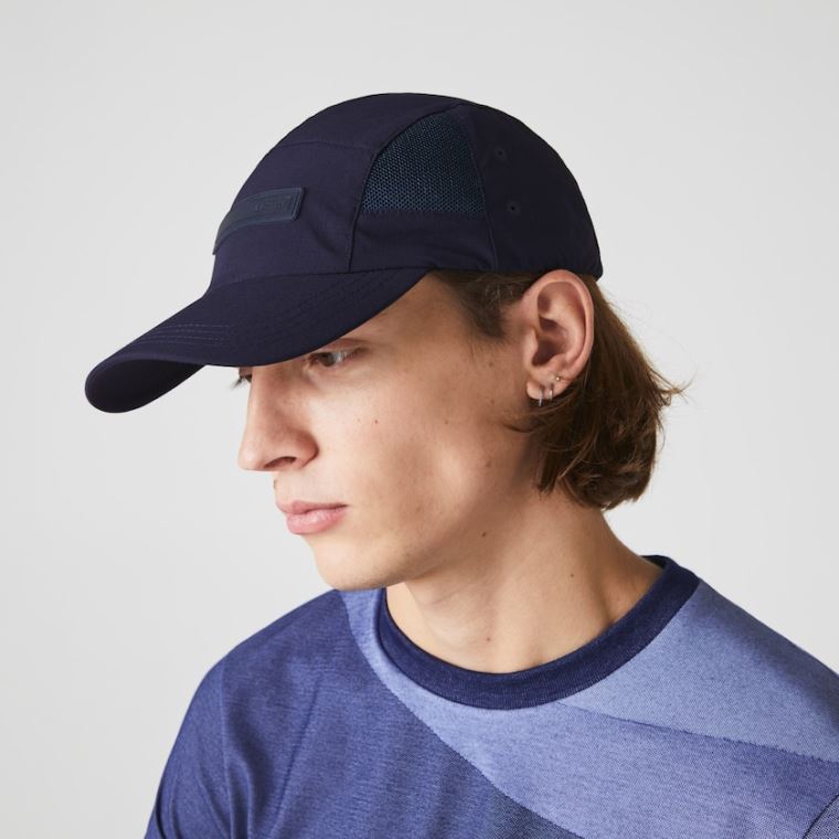 Lacoste Motion Nejlon Cap Sötétkék Kék | eRORqUPl