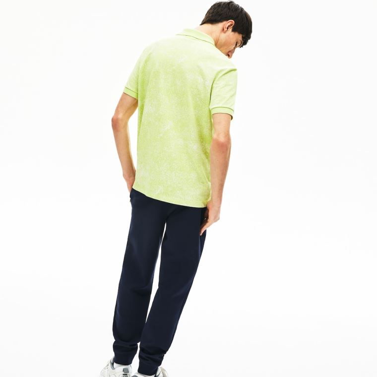 Lacoste Motion Premium Piqué Polo Shirt Sárga | 6W6uo0Gt