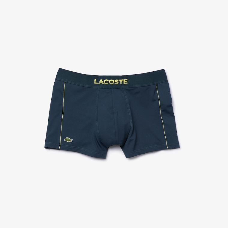 Lacoste Motion Technical Piqué Boxer Briefs Kék | oDjxxeb6