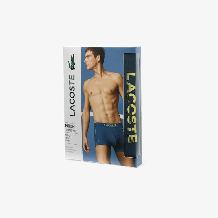 Lacoste Motion Technical Piqué Boxer Briefs Kék | oDjxxeb6