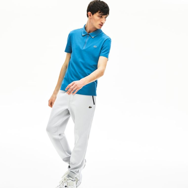 Lacoste Motion Ultra-Könnyű Pamut Polo Kék Sárga | 2kBd2eF5