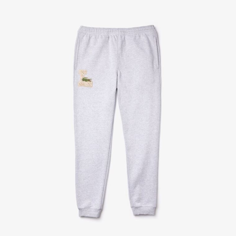 Lacoste Pamut Pálya Trousers Szürke | hjJHesG8