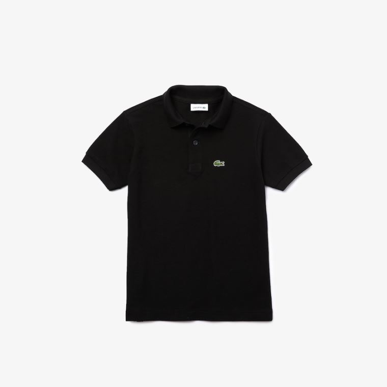 Lacoste Petit Piqué Polo Fekete | W3BUG7Go