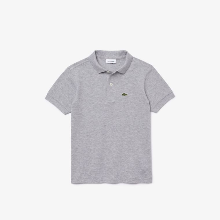 Lacoste Petit Piqué Polo Szürke | y42XyWRF