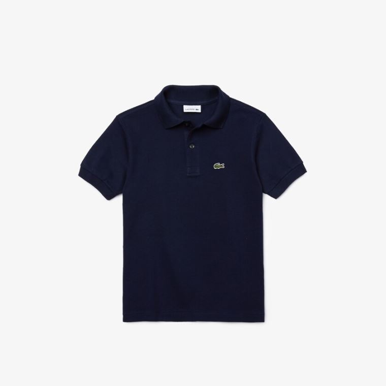 Lacoste Petit Piqué Polo Sötétkék Kék | KNskDE4F