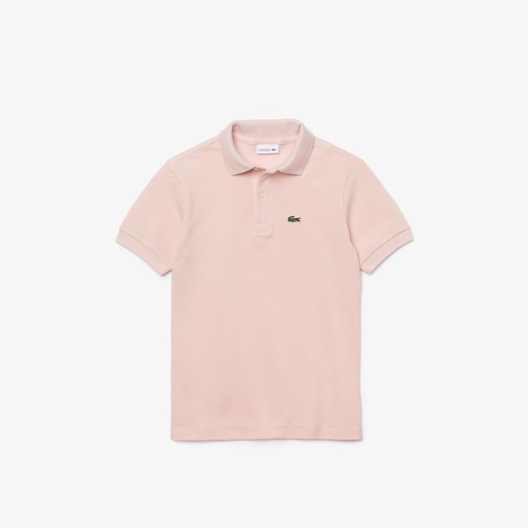 Lacoste Petit Piqué Polo Világos Rózsaszín | V7tQBbzN