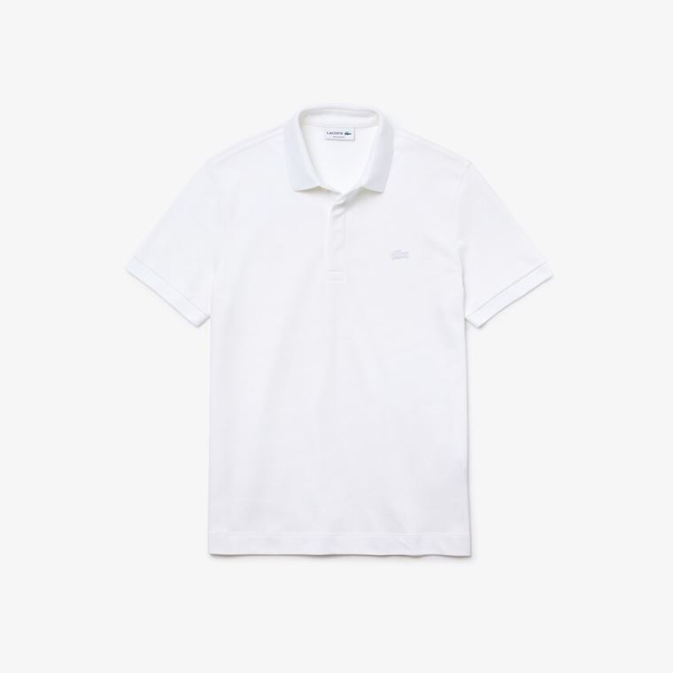 Lacoste Regular Fit Paris Polo Fehér | SnMfgaLo