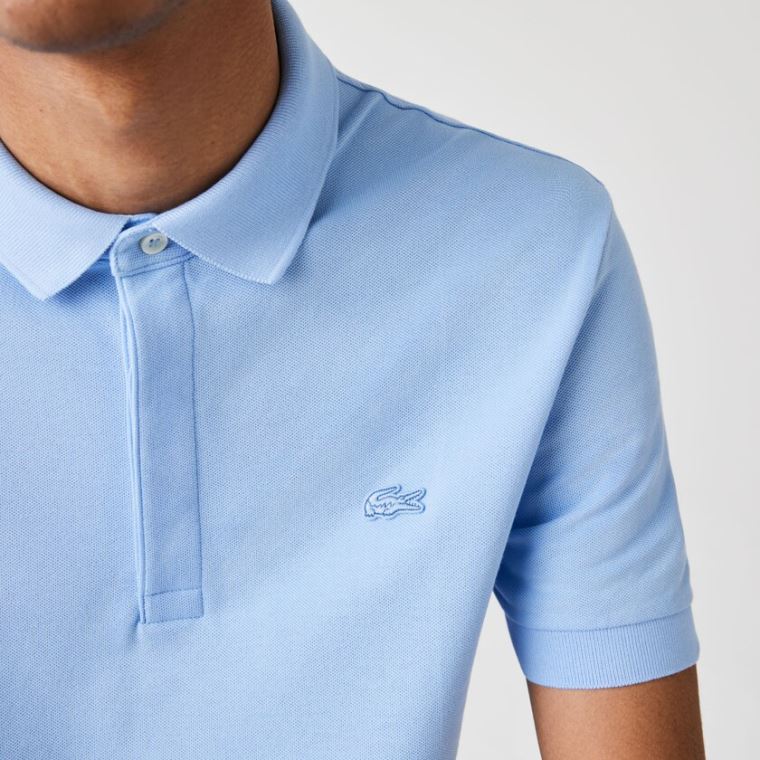 Lacoste Regular Fit Paris Polo Kék | TiESkD1o