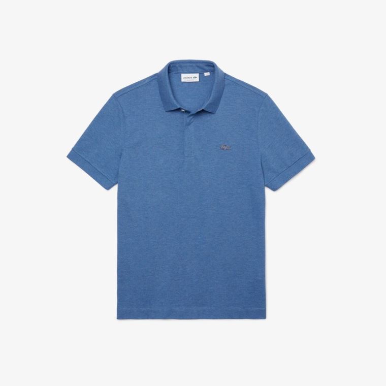 Lacoste Regular Fit Paris Polo Kék | VCjQoIKN