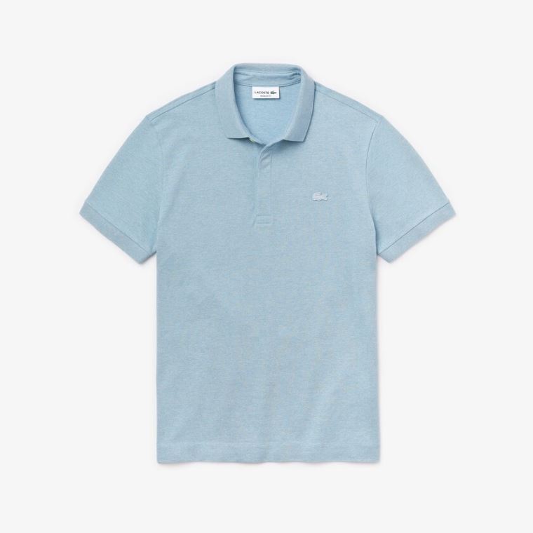 Lacoste Regular Fit Paris Polo Kék | sIQ61iSQ