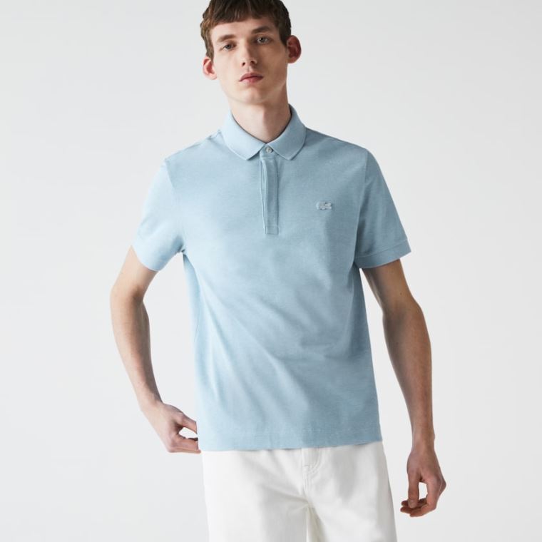 Lacoste Regular Fit Paris Polo Kék | sIQ61iSQ