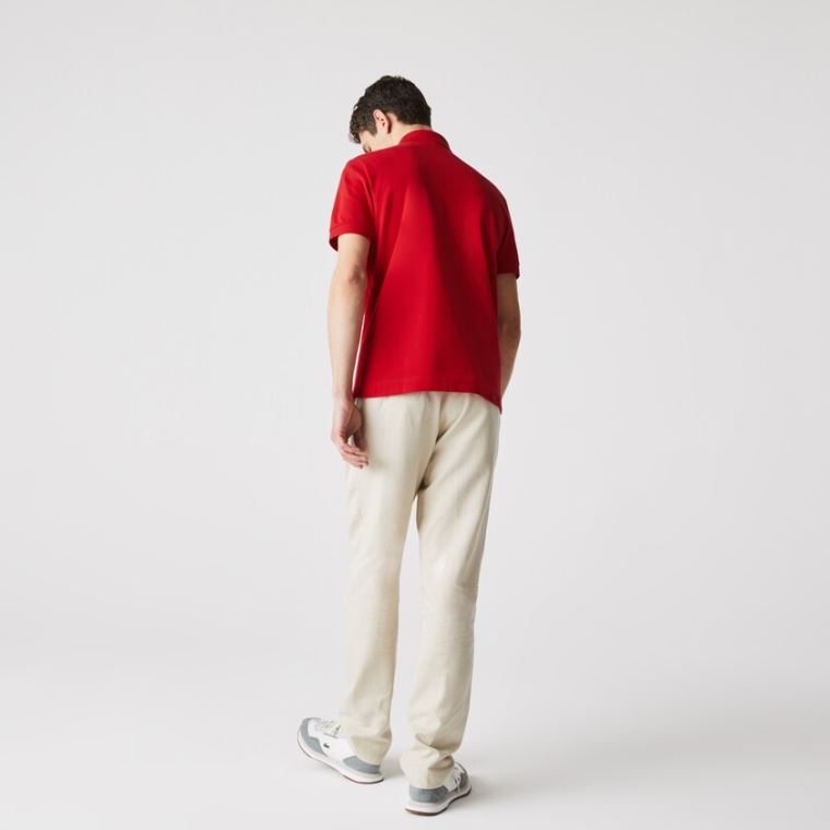 Lacoste Regular Fit Paris Polo Piros | WLFD4POa