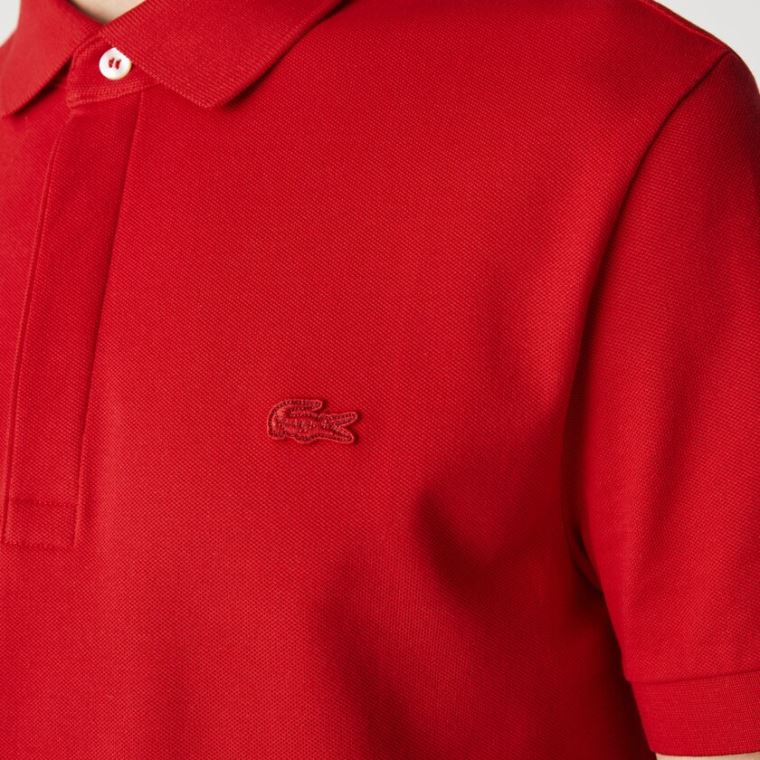 Lacoste Regular Fit Paris Polo Piros | WLFD4POa