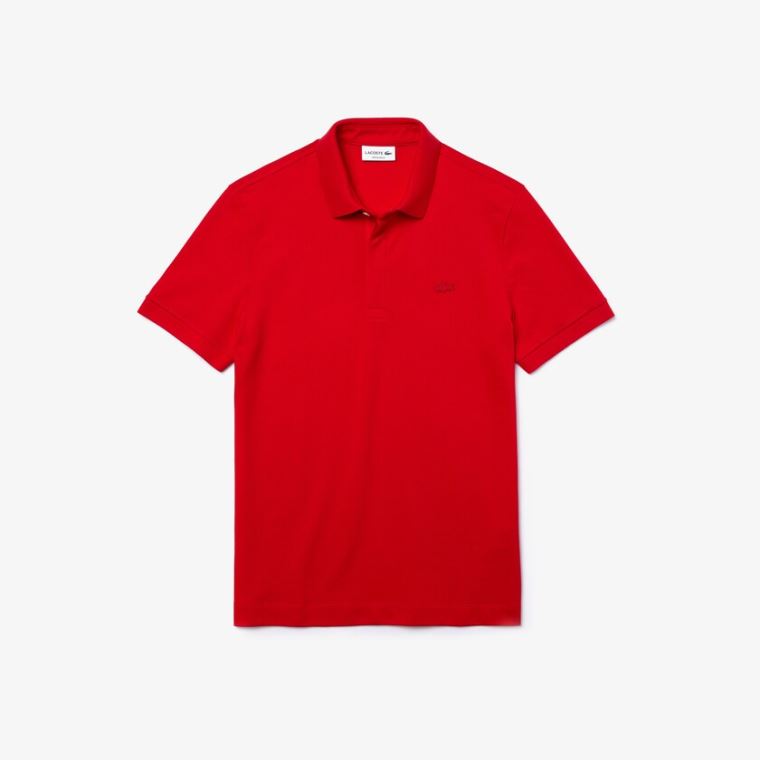 Lacoste Regular Fit Paris Polo Piros | WLFD4POa