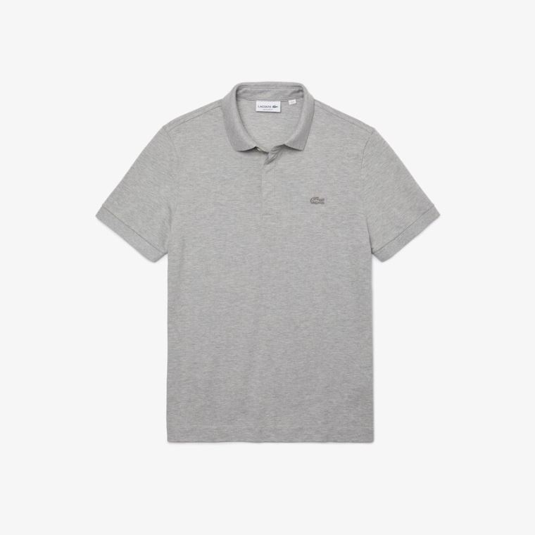 Lacoste Regular Fit Paris Polo Szürke | ZjaHBSNq