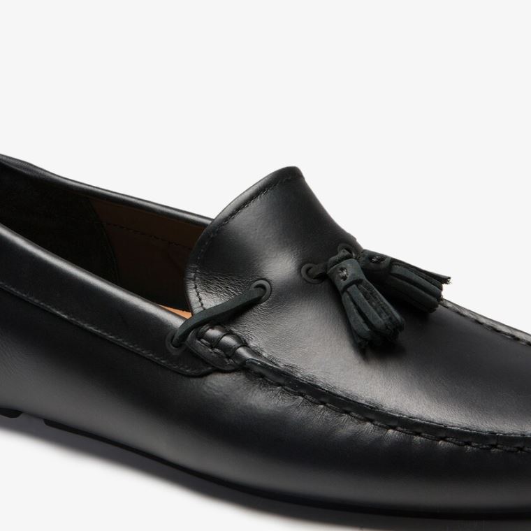 Lacoste Ruha Piloter Tassel Loafer Fekete Barna | TY9BjLym