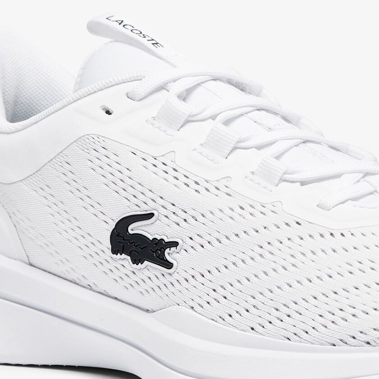 Lacoste Run Spin Textil Sneakers Fehér | Wnz43TQW