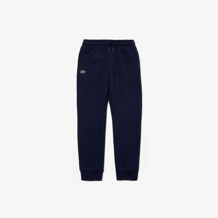 Lacoste SPORT Fleece Sweatpants Sötétkék Kék | nytUfq45